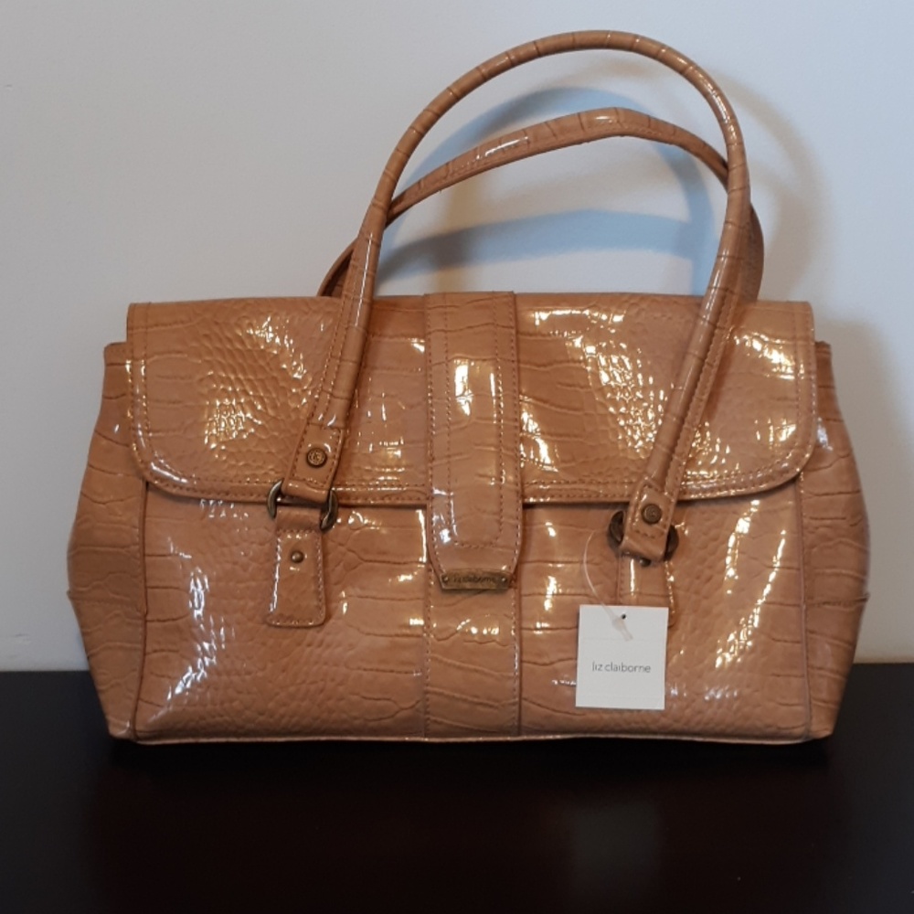 Liz Claiborne Tan Satchel